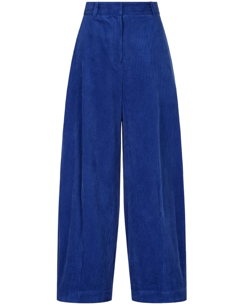 STUDIO TOMBOY Cordhose mit weitem Bein - Blau Blau