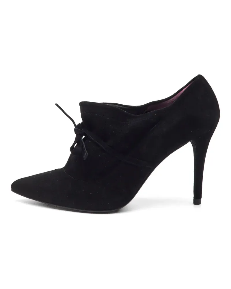 Stuart Weitzman bow-detail heeled ankle boots - Schwarz Schwarz