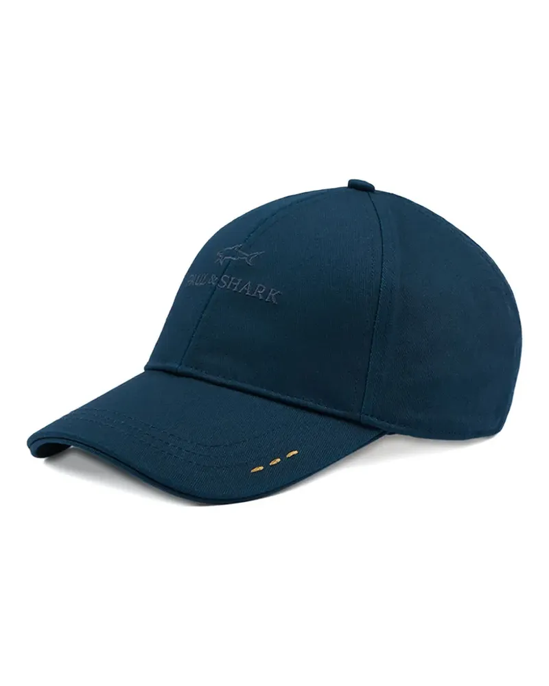 Paul & Shark logo-embroidered baseball cap - Blau Blau
