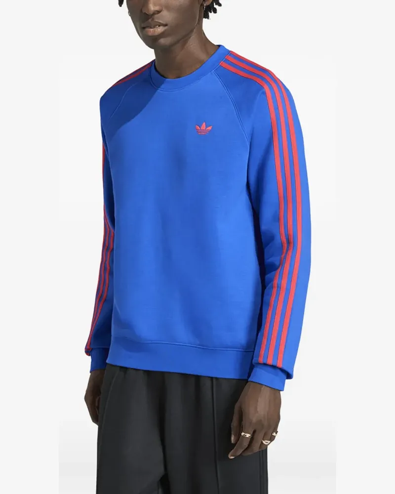 adidas Pullover mit 3 Streifen - Blau Blau