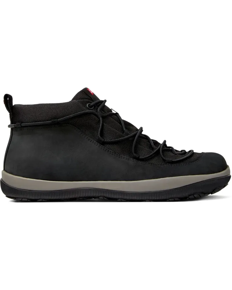 Camper Peu Pista Desert-Boots mit Mesh-Einsatz - Schwarz Schwarz