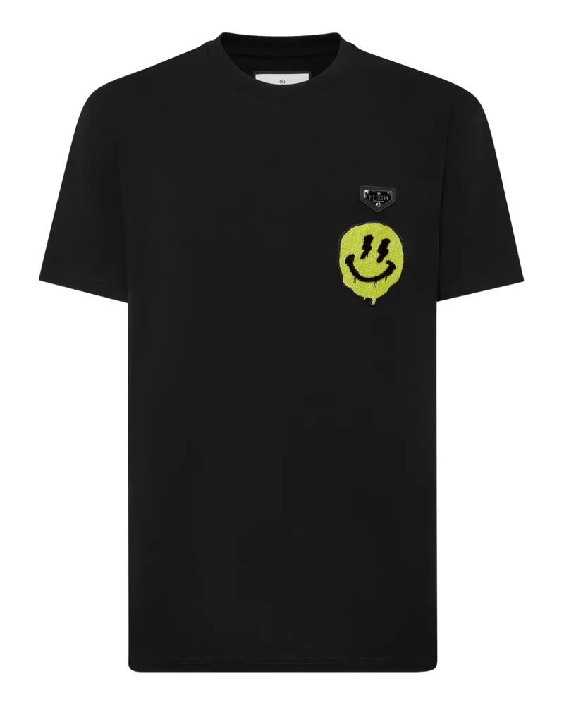 Philipp Plein T-Shirt mit Logo-Print - Schwarz Schwarz