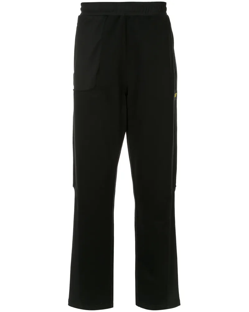 AFFIX Jogginghose mit geradem Bein - Schwarz Schwarz