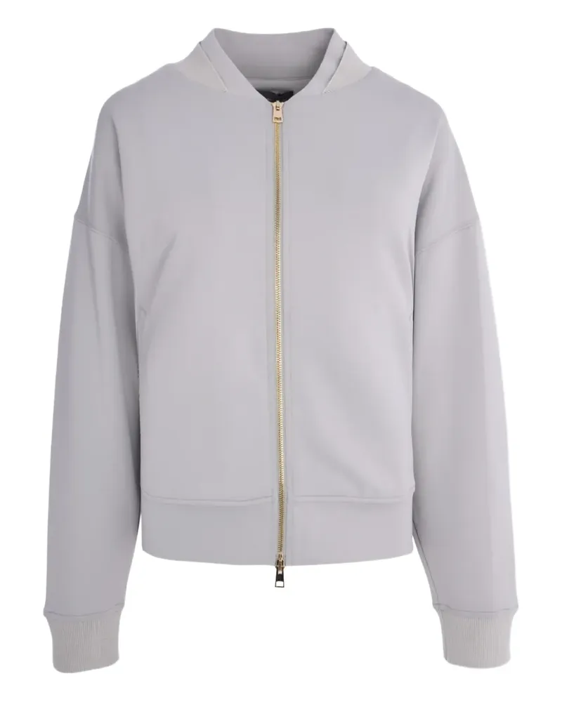 Lorena Antoniazzi Reißverschluss-Sweatshirt mit Sterndetail - Grau Grau