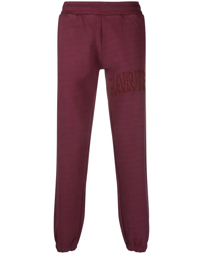 Market Jogginghose mit Logo-Applikation - Rot Rot