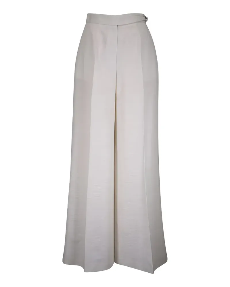 Kiton Hose mit weitem Bein - Nude Nude