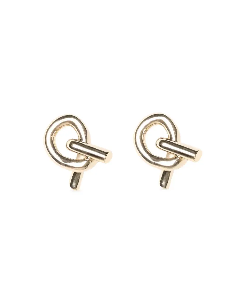 Fabiana Filippi Ohrringe mit Knotendetail - Gold Gold