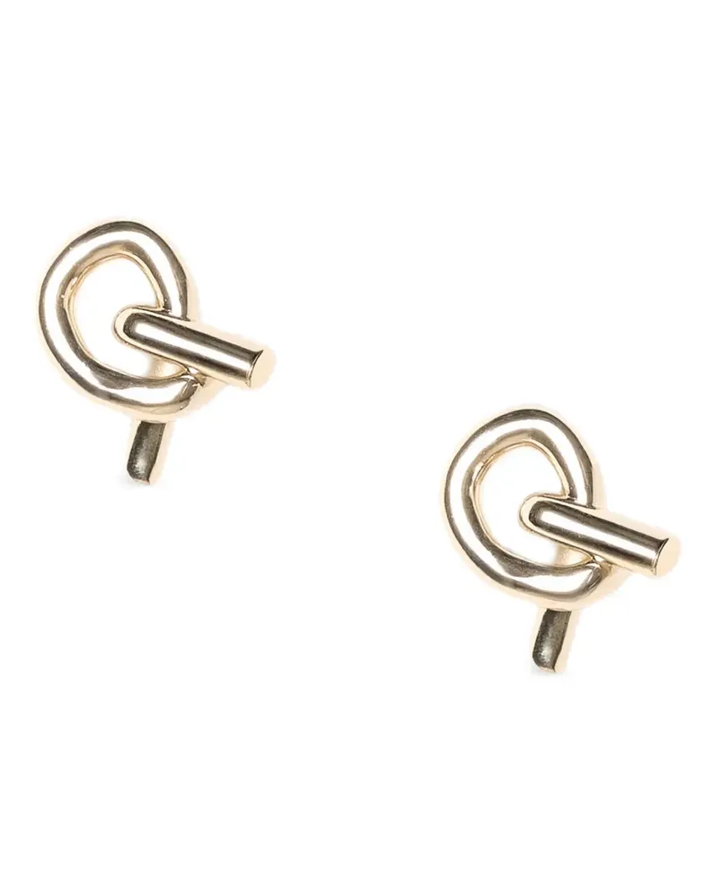 Fabiana Filippi Ohrringe mit Knotendetail - Gold Gold
