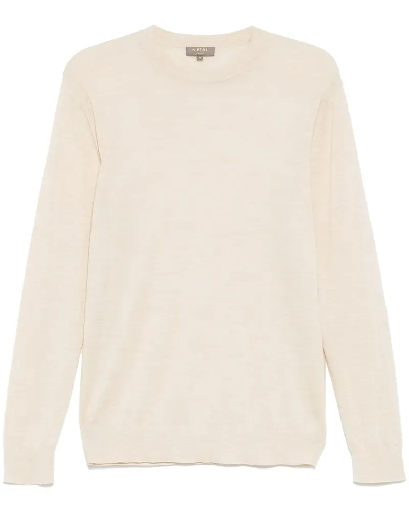 N.Peal Covent FG Pullover mit rundem Ausschnitt - Nude Nude
