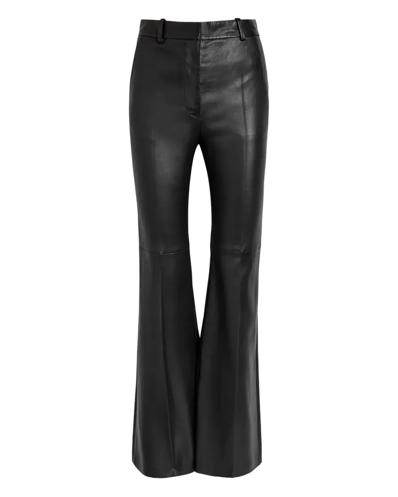 Joseph leather trousers - Schwarz Schwarz