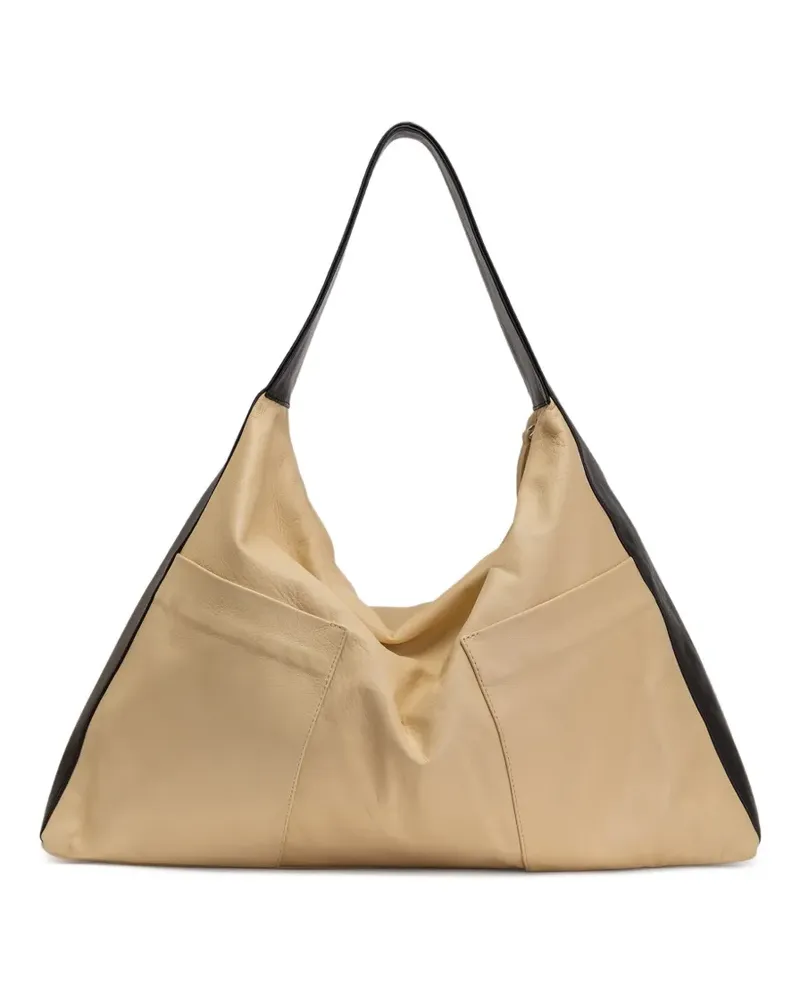 GIMAGUAS Duo leather shoulder bag - Nude Nude