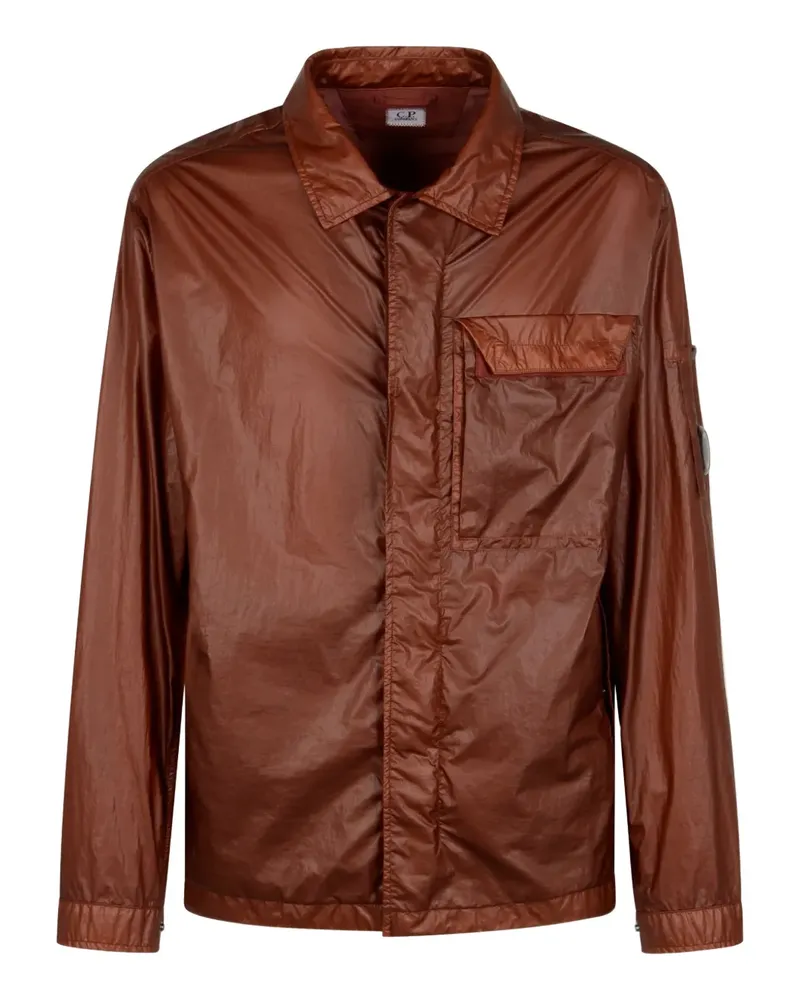 C.P. Company Jacke mit Linsen-Detail - Grau Grau