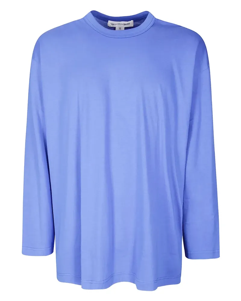 Comme des Garçons Klassisches T-Shirt - Blau Blau