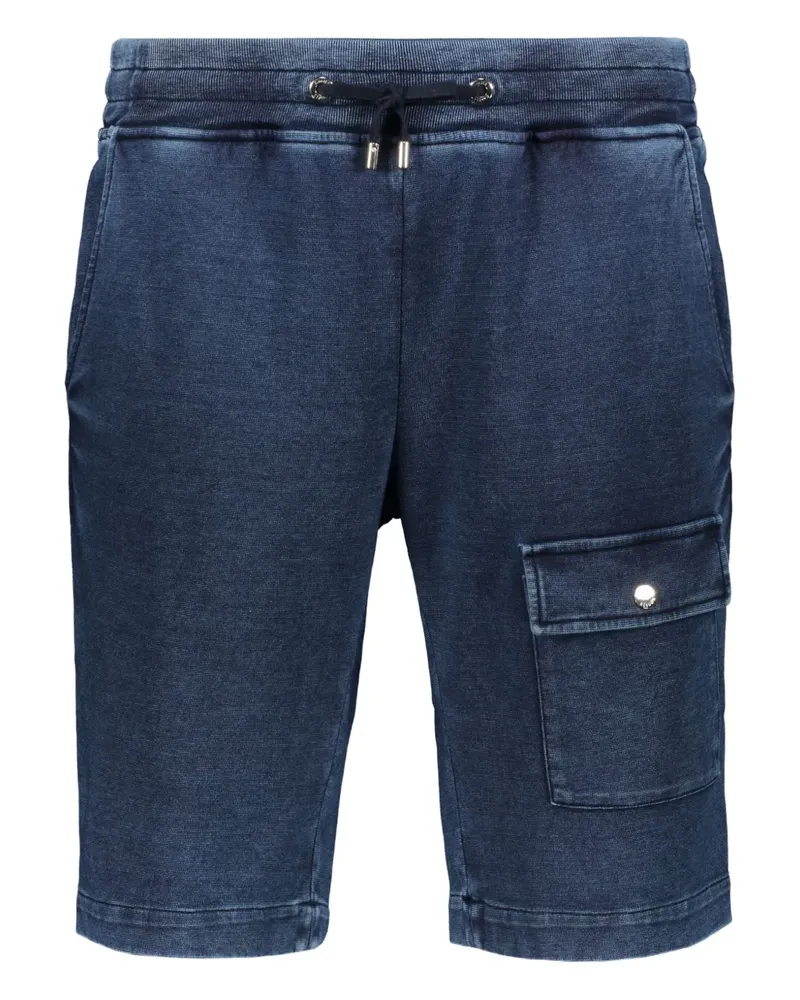 MOORER Klassische Bermudas - Blau Blau