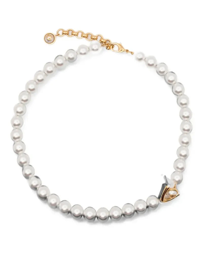 Casablanca Paris Halskette mit Logo - Nude Nude