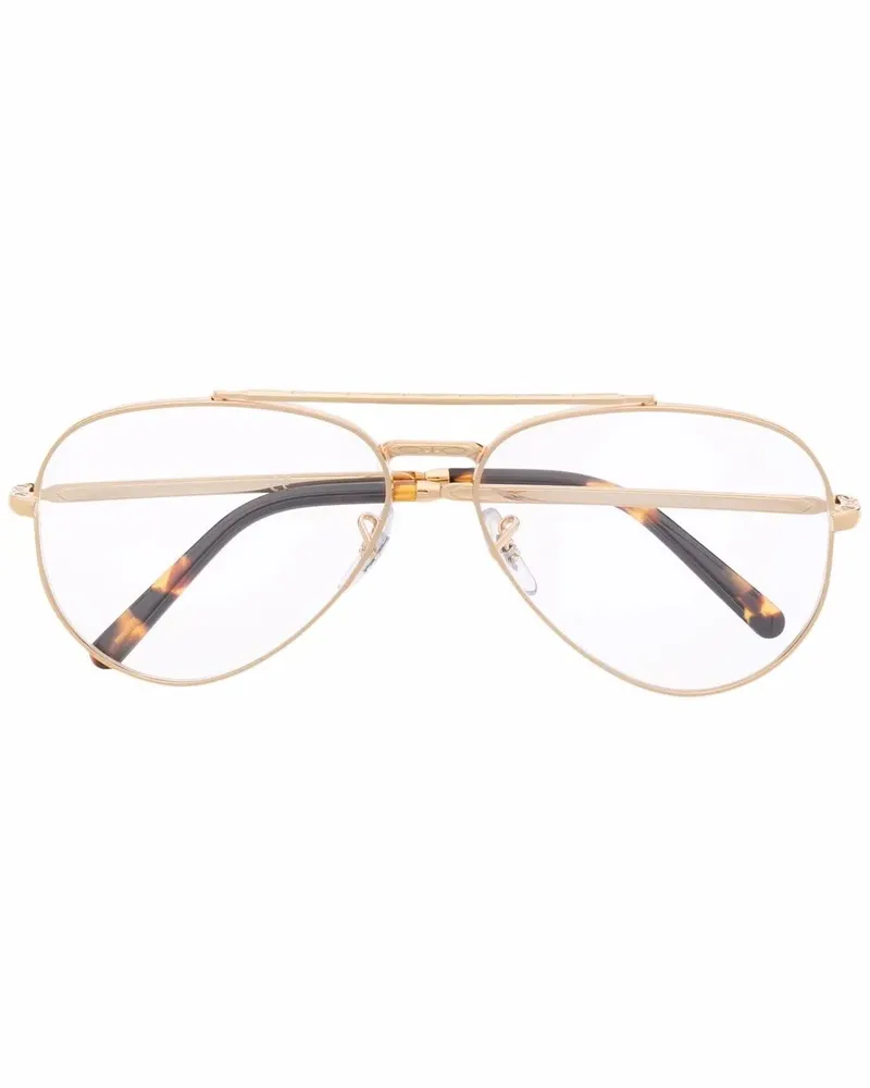 Ray Ban Klassische Pilotenbrille - Gold Gold
