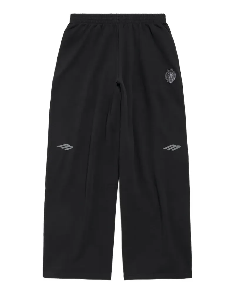 Balenciaga elasticated-waistband track pants - Schwarz Schwarz