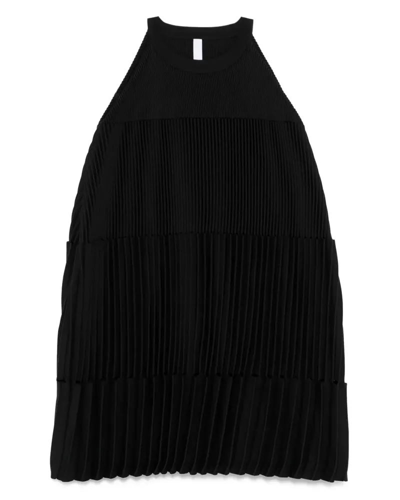 CFCL Faltenkleid mit Seitentaschen - Schwarz Schwarz