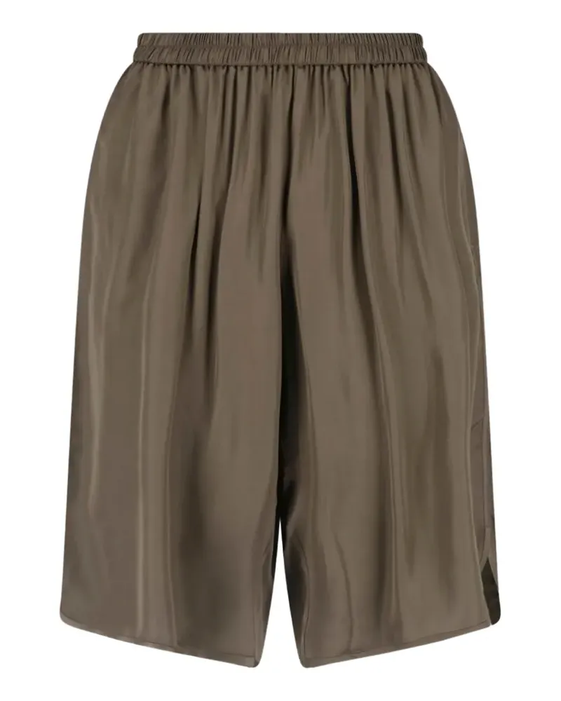 FRANKIE Shop Nelis satin shorts - Grün Grün