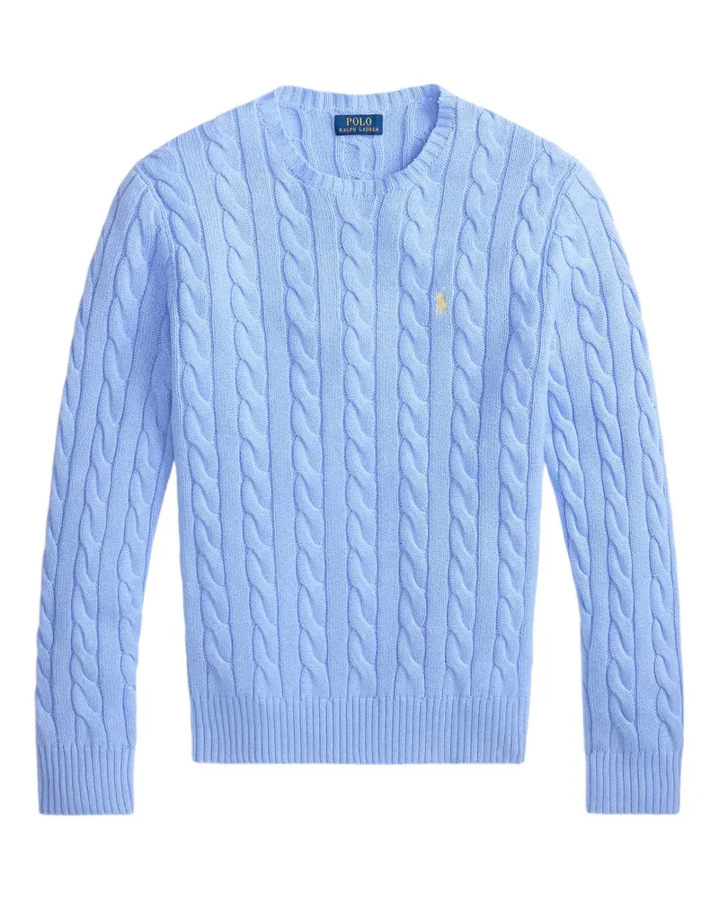 Ralph Lauren Pullover mit Zopfmuster - Blau Blau