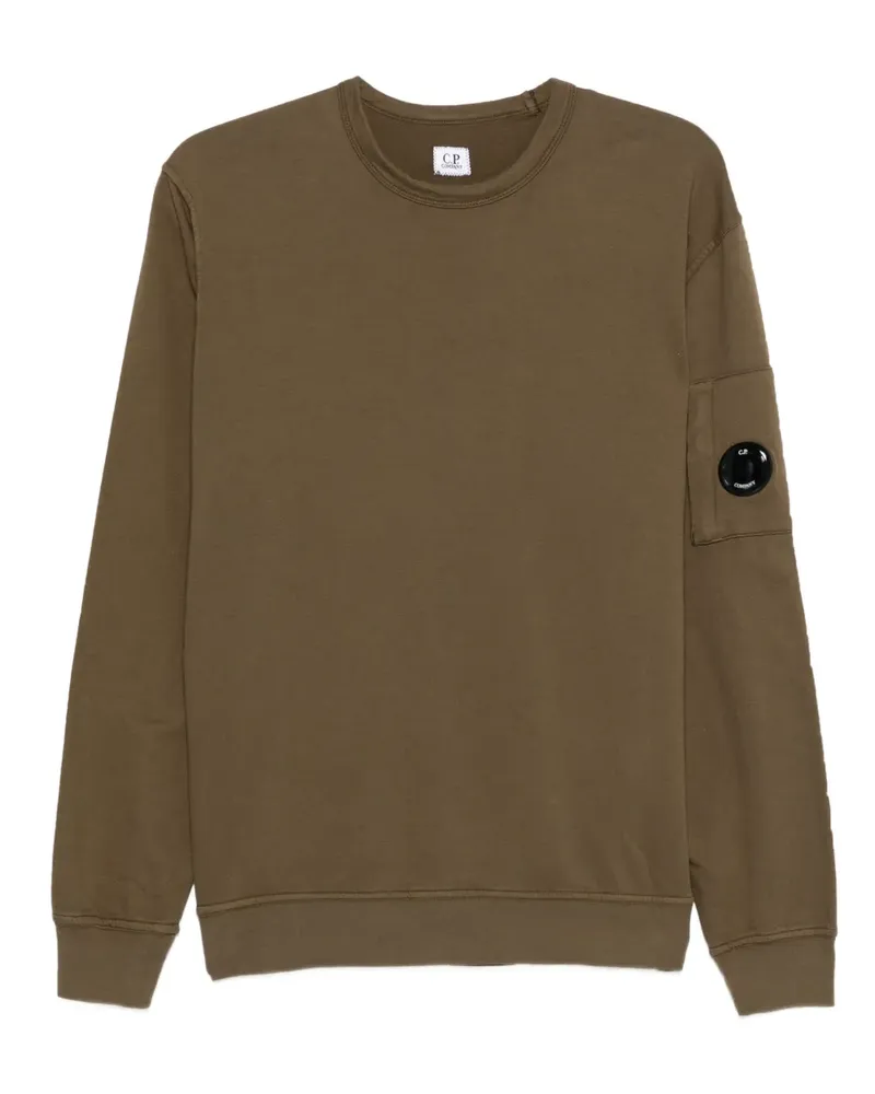 C.P. Company Sweatshirt mit Linsen-Tasche - Grün Grün