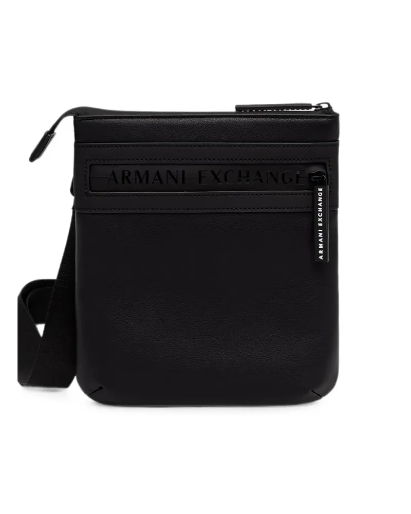 Armani Exchange Gürteltasche mit Logo-Prägung - Schwarz Schwarz