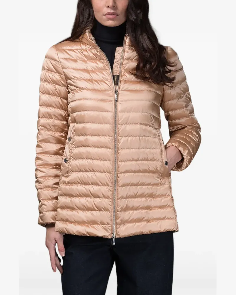 MOORER Elma-HC quilted jacket - Nude Nude