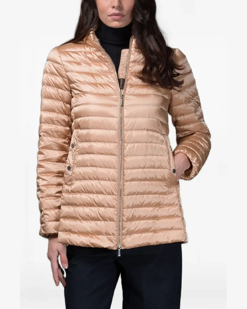 MOORER Elma-HC quilted jacket - Nude Nude