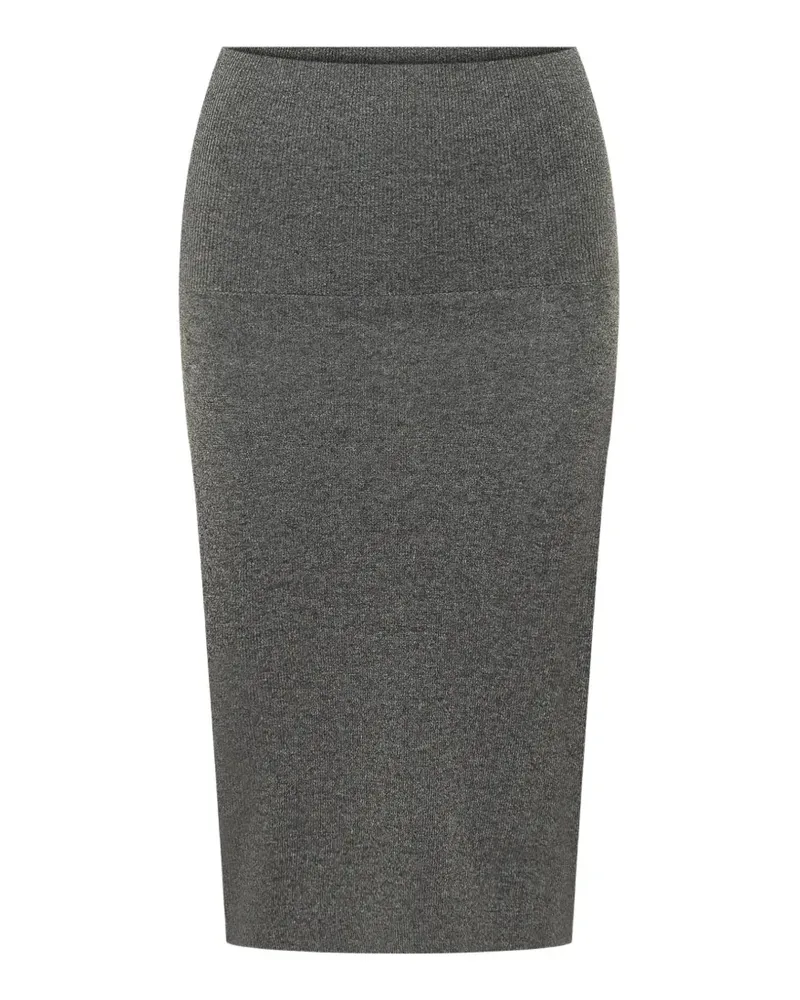 Stella McCartney Gestrickter Rock - Grau Grau