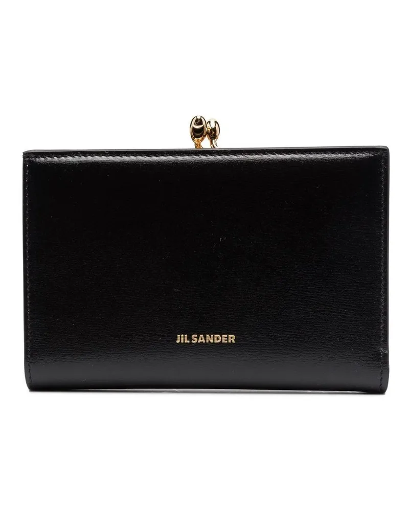 Jil Sander Goji Portemonnaie - Schwarz Schwarz