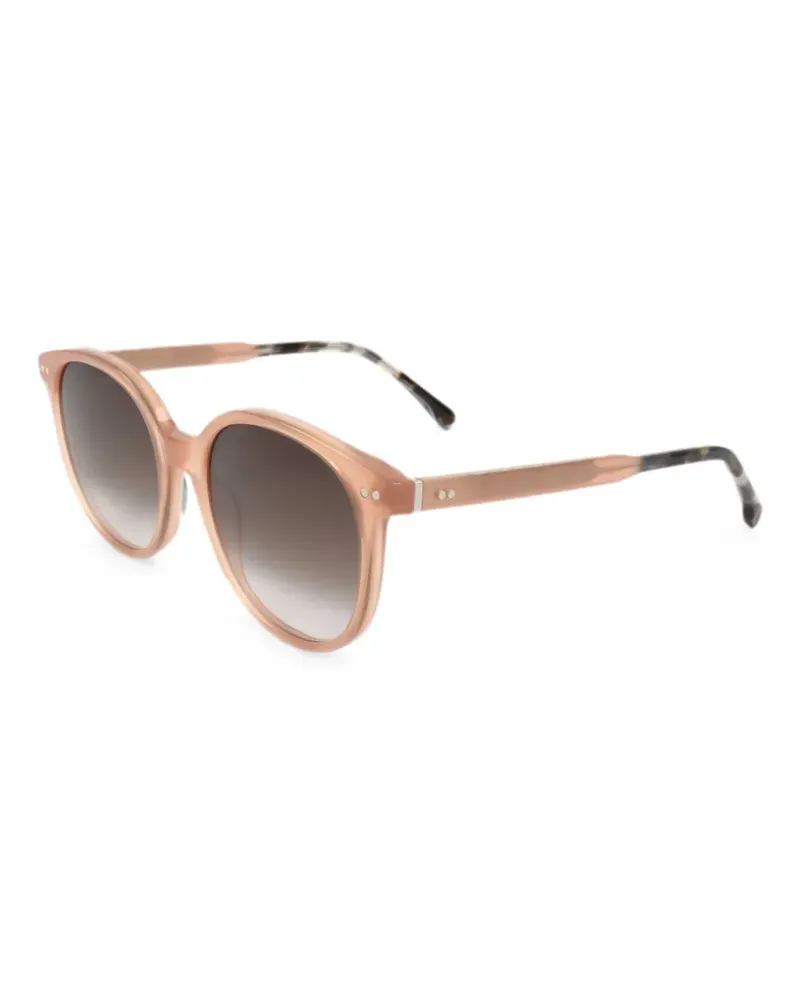 Paul Smith Sonnenbrille mit rundem Gestell - Rosa Rosa