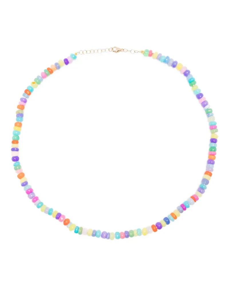 JIA JIA Jumbo Rainbow beaded necklace - Blau Blau