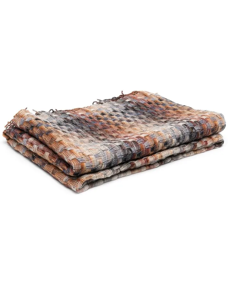 Missoni Home Husky Decke mit Webmuster - Braun Braun