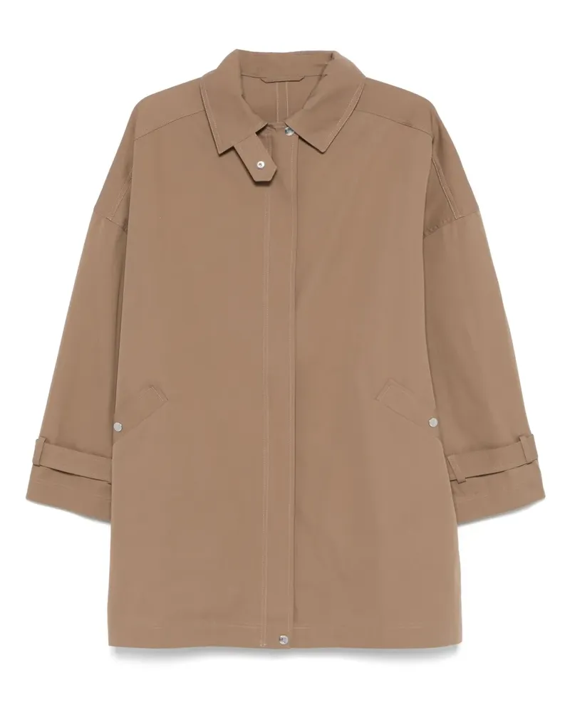 Totême Trenchcoat im Oversized-Look - Braun Braun