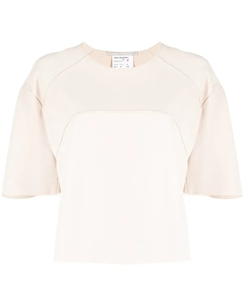 Stella McCartney Cropped-Bluse - Nude Nude