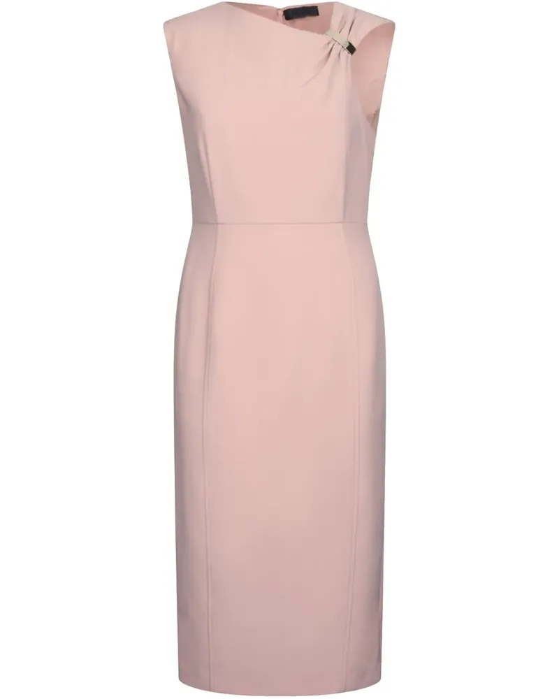 Liu Jo Mittellanges Kreppkleid - Rosa Rosa