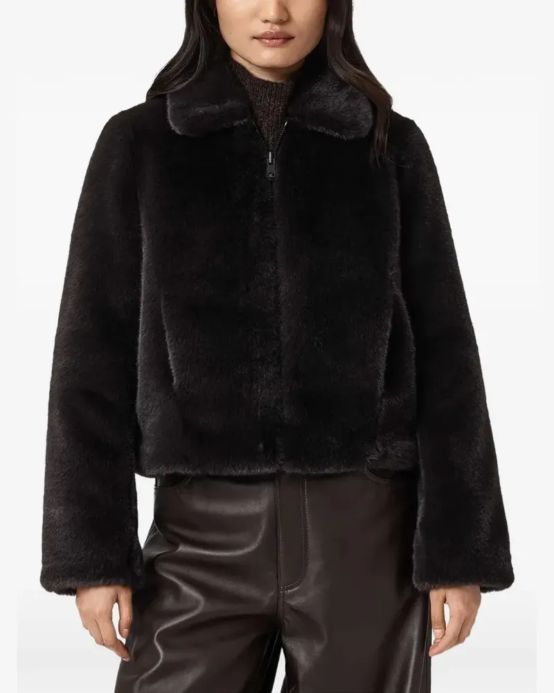 AllSaints Saye Jacke mit Reißverschluss - Grau Grau