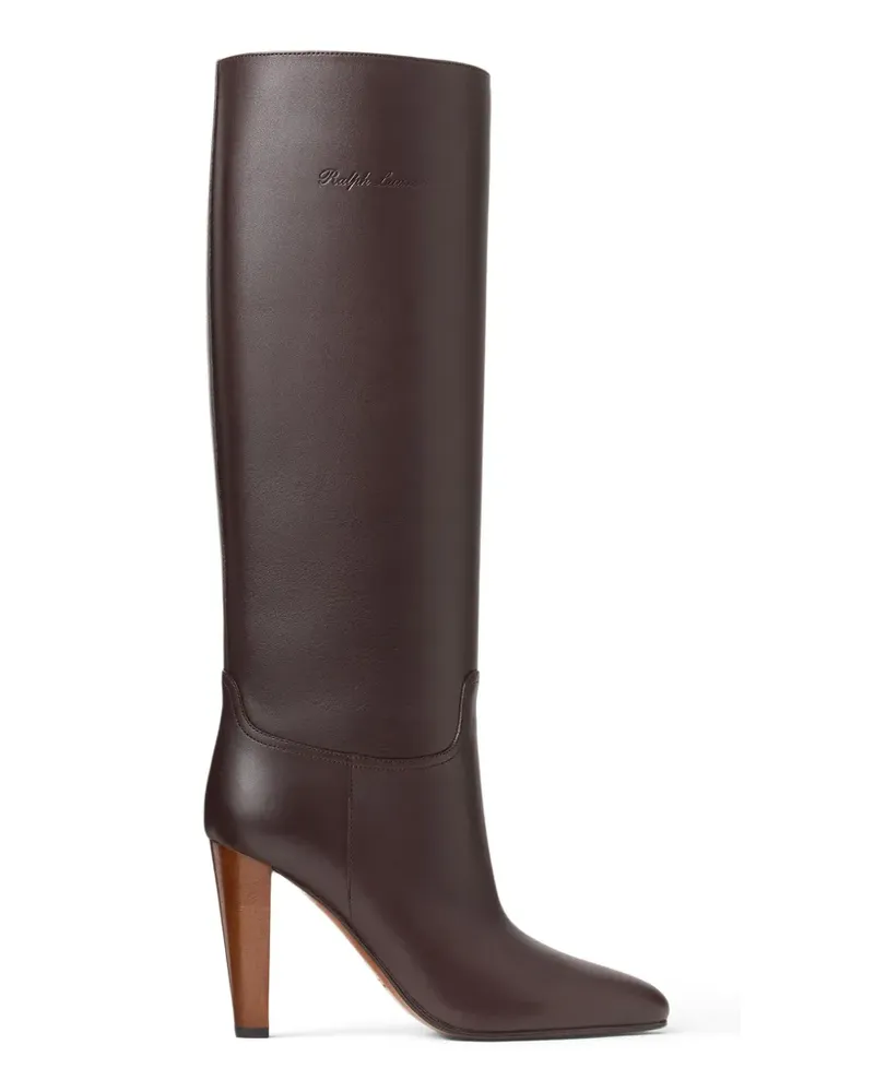 Ralph Lauren Kniehohe Bryne Stiefel - Braun Braun