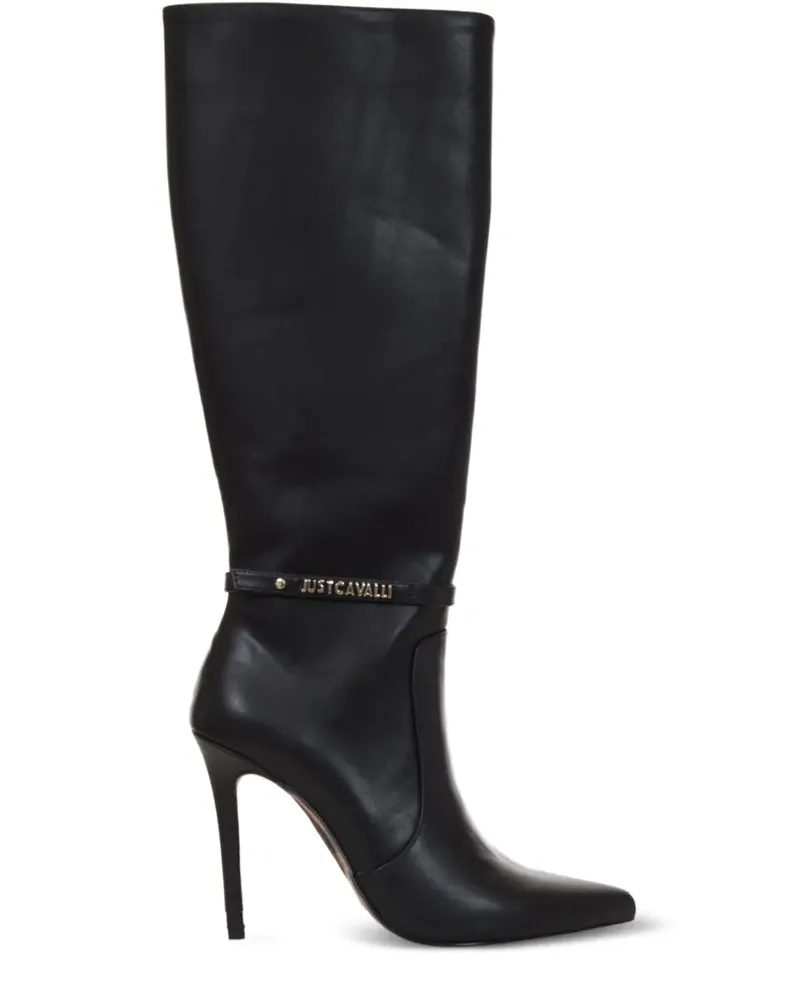 Just Cavalli Kniehohe Alysha Stiefel - Schwarz Schwarz