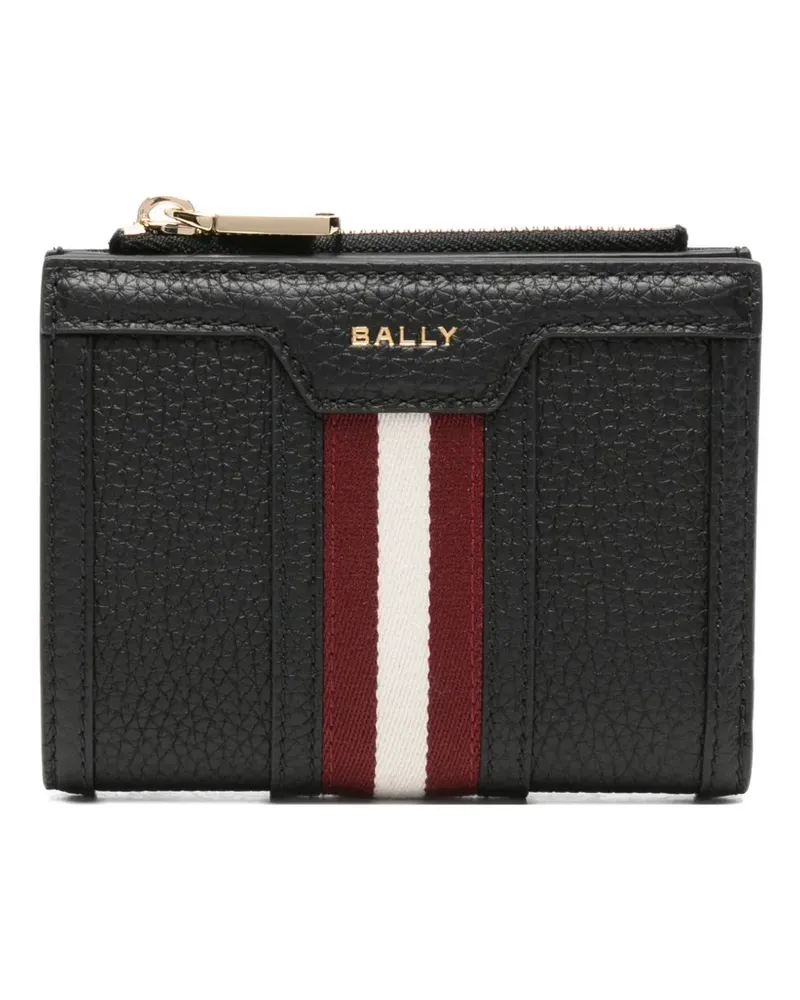 Bally stripe-detail wallet - Schwarz Schwarz
