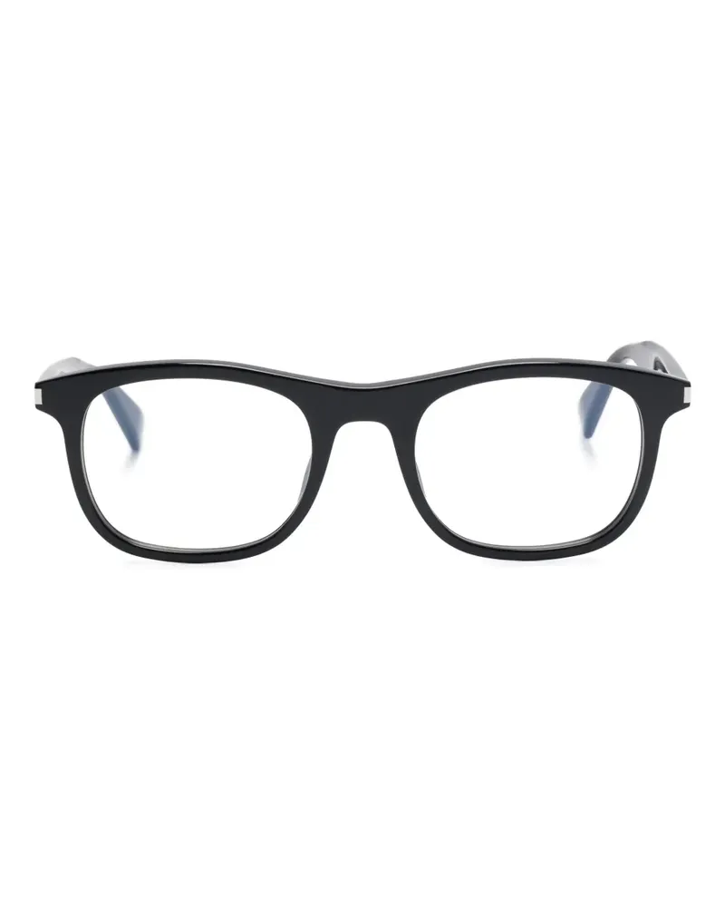 Saint Laurent Brille mit eckigem Gestell - Schwarz Schwarz