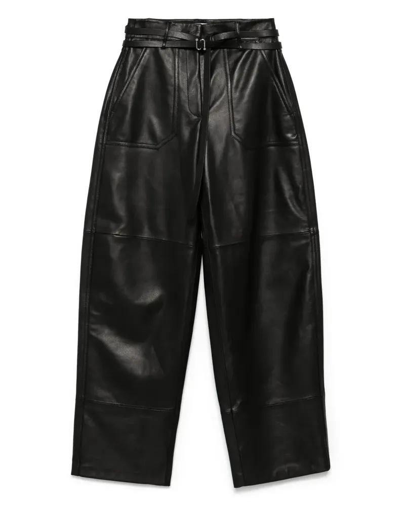 SPORTMAX Garbo Hose - Schwarz Schwarz
