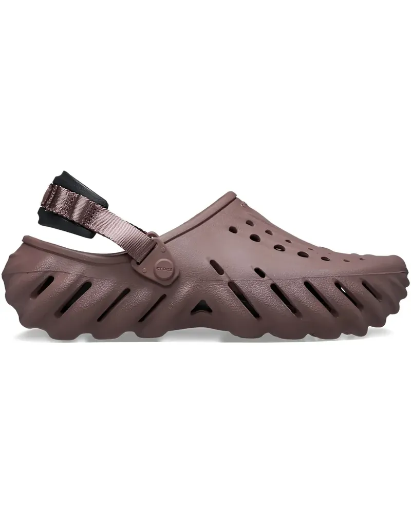 Crocs Echo Clogs mit perforiertem Detail - Rot Rot