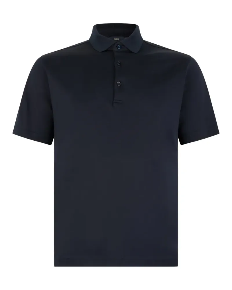 Herno short-sleeve polo shirt - Blau Blau