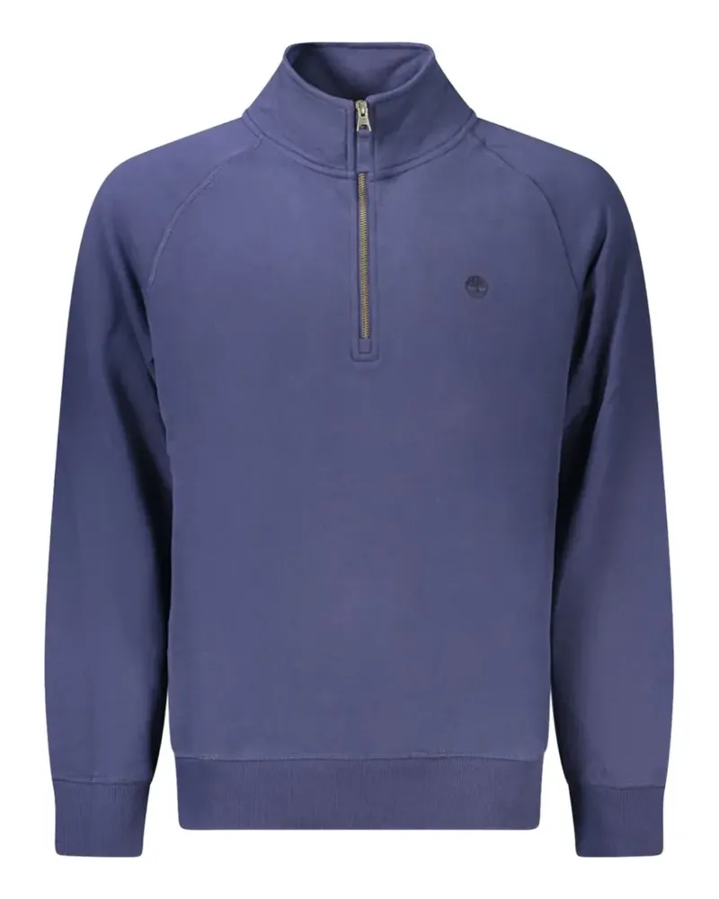 Timberland Raglanärmel-Pullover mit Viertelreißverschluss - Blau Blau