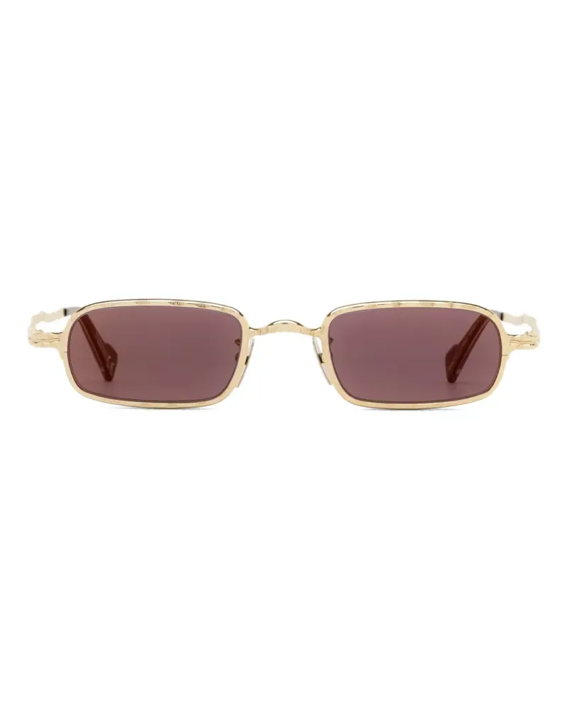 KUBORAUM Z18 rectangle-frame sunglasses - Gold Gold