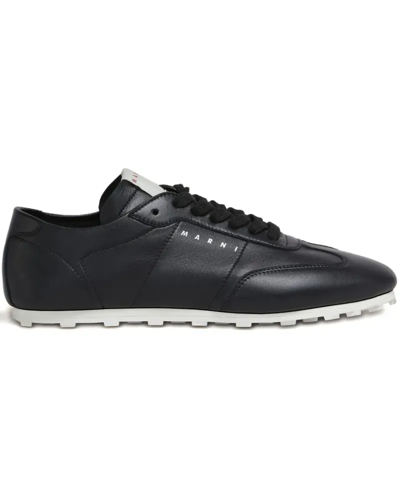 Marni Sneakers mit Schnürung - Schwarz Schwarz