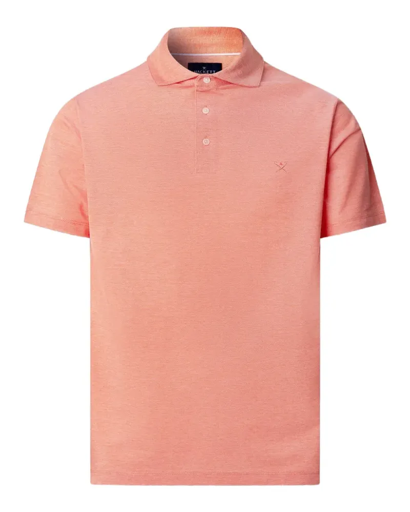 Hackett Poloshirt mit Logo-Stickerei - Orange Orange