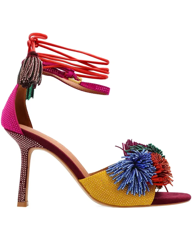 Kurt Geiger Pom Pom Sandalen 90mm - Gelb Gelb