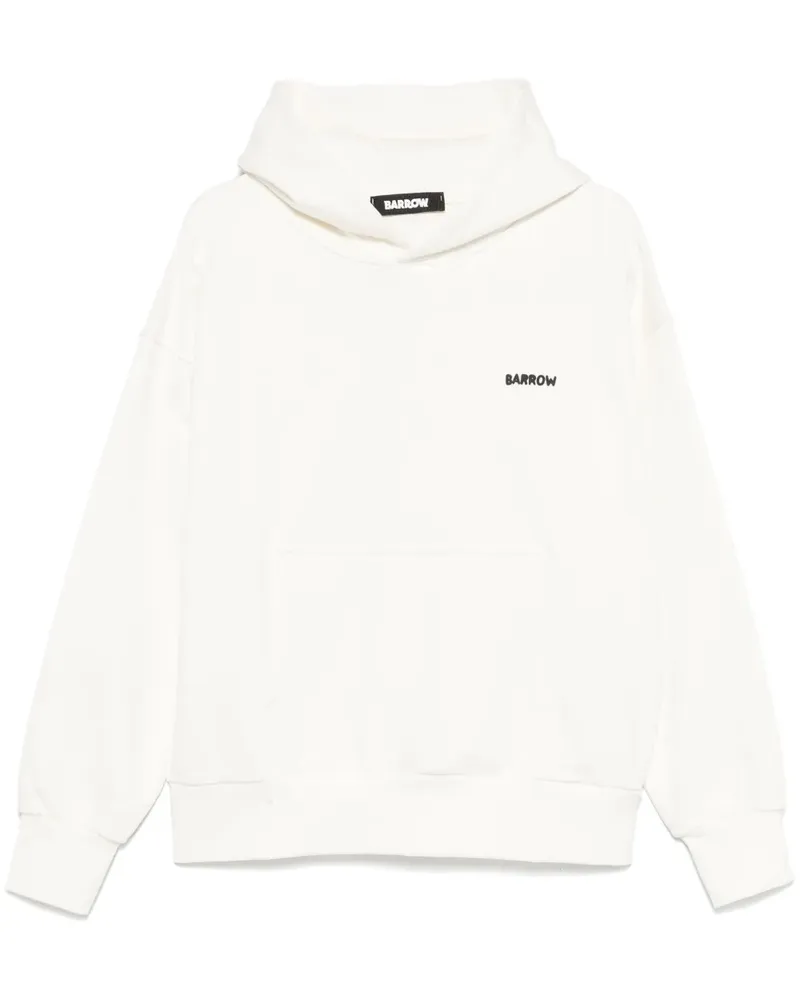 BARROW Hoodie mit Logo-Print - Nude Nude